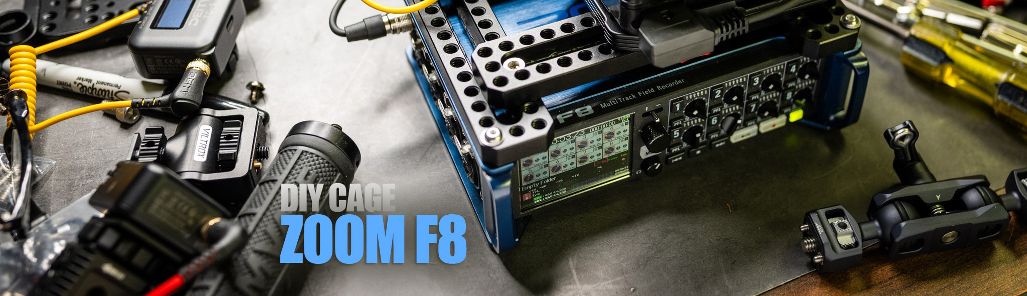 Zoom F8 DIY cage