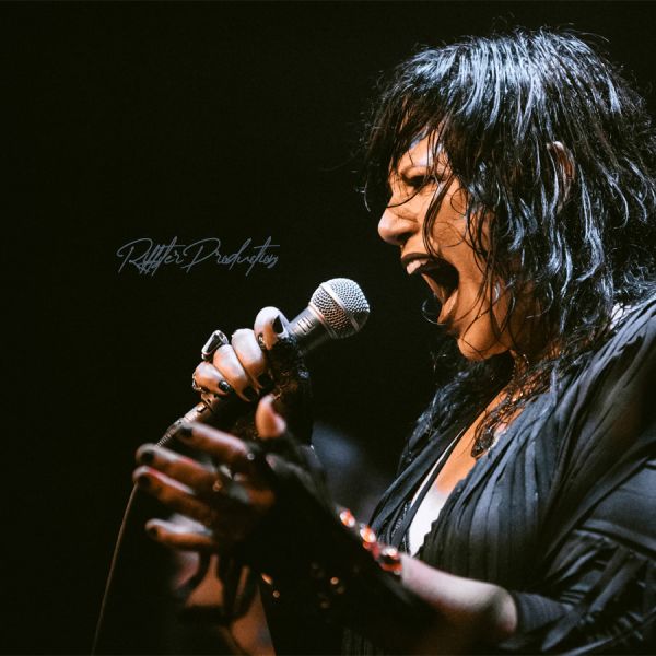 Riffster musical performance Gallery - female metal musician singer